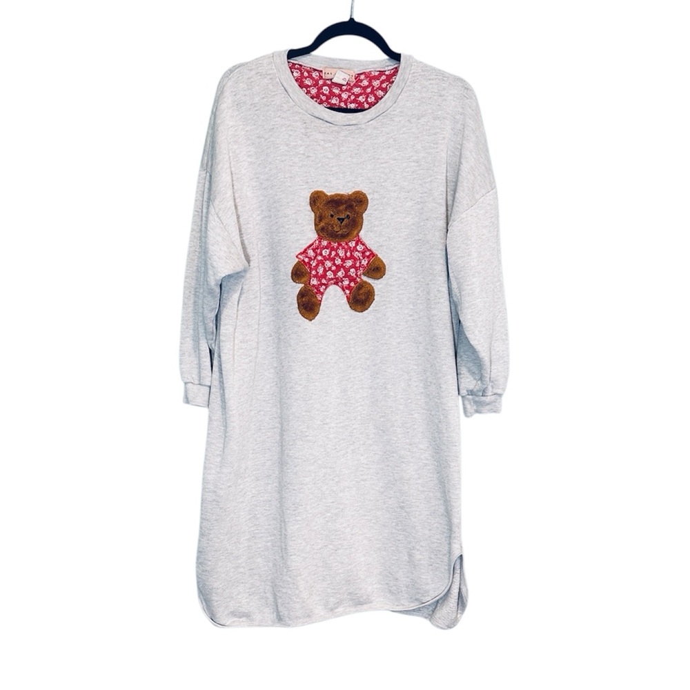 💚 Early Dawn Teddy Bear Night Shirt, Size M